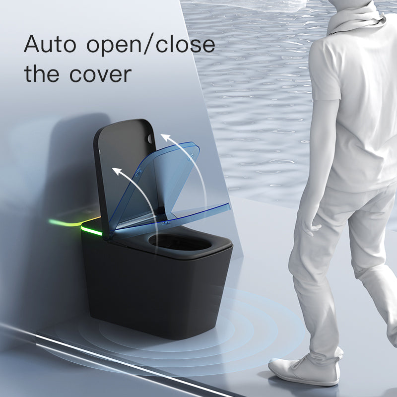 Irena|luxury One-piece Floor Mounted Smart Toilet