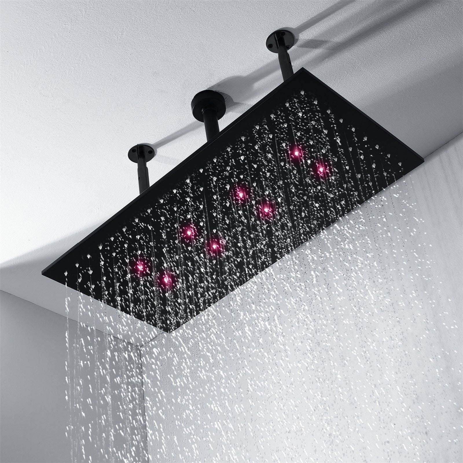 VIVE|23"Complete Rainfall Shower System With 6 Body Jets