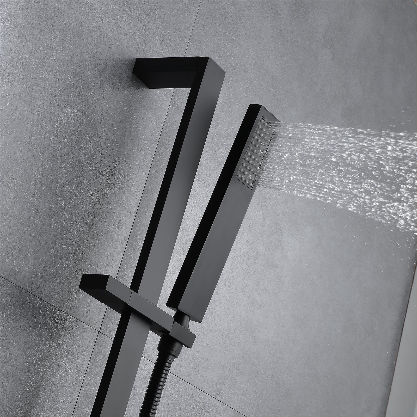 VIVE|23"Complete Rainfall Shower System With 6 Body Jets