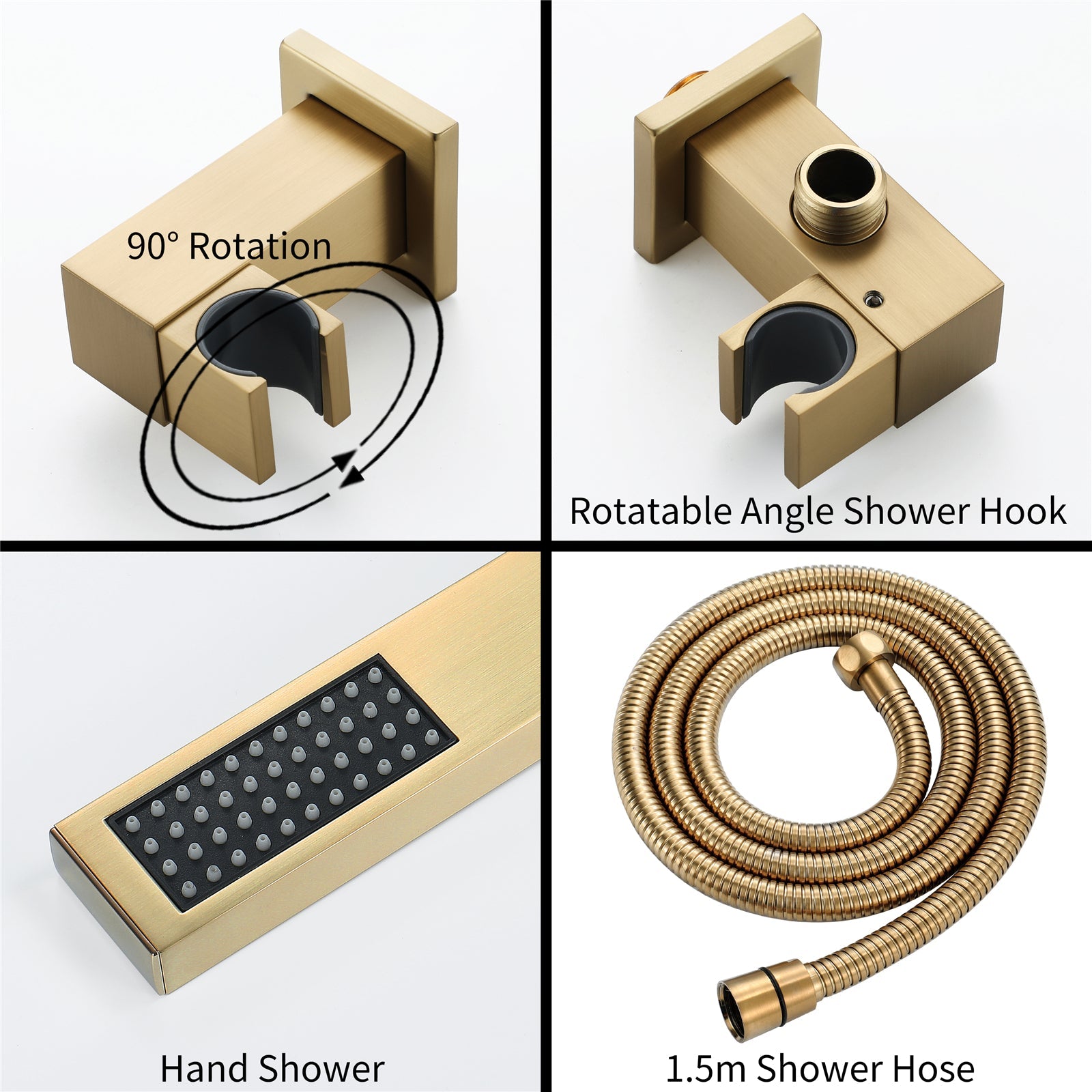 ALLURE|47" COMPLETE LUXURY SHOWER SYSTEM