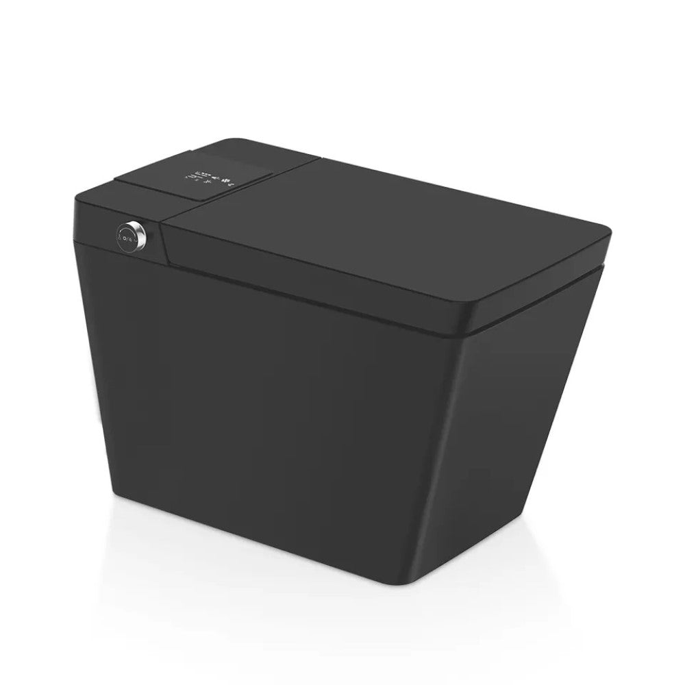 AVINDI| Smart One-Piece Toilet Square Shape Luxury Resort Style Floor Mounted Remote Control Smart Toilet