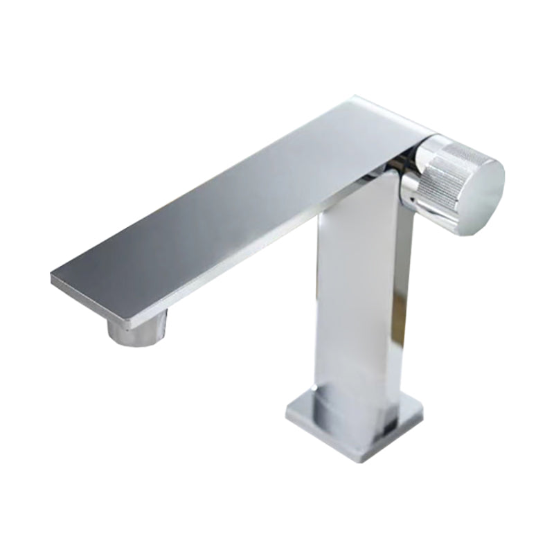 Avery| Single hole knob handle bathroom sink faucet