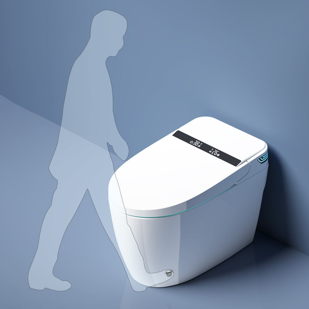 IONEERY PLUS| Modern Design Floor Mounted One-Piece Smart Toilet Elongated Toilet and Bidet