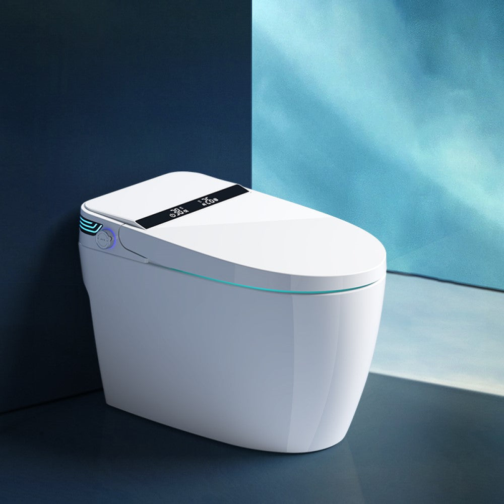 IONEERY PLUS| Modern Design Floor Mounted One-Piece Smart Toilet Elongated Toilet and Bidet