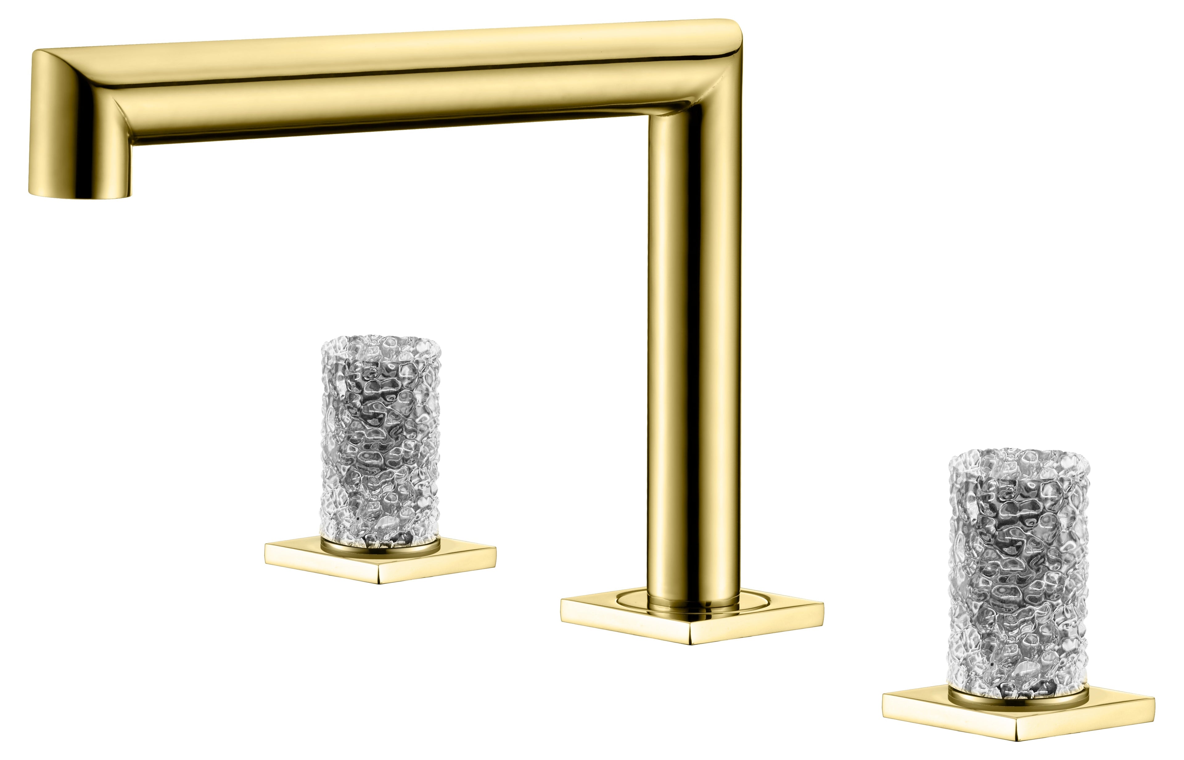 LASHELLE|  MODREN 2-HANDLE WIDESOREAD HOTCOLD BATHROOM SINK FAUCET