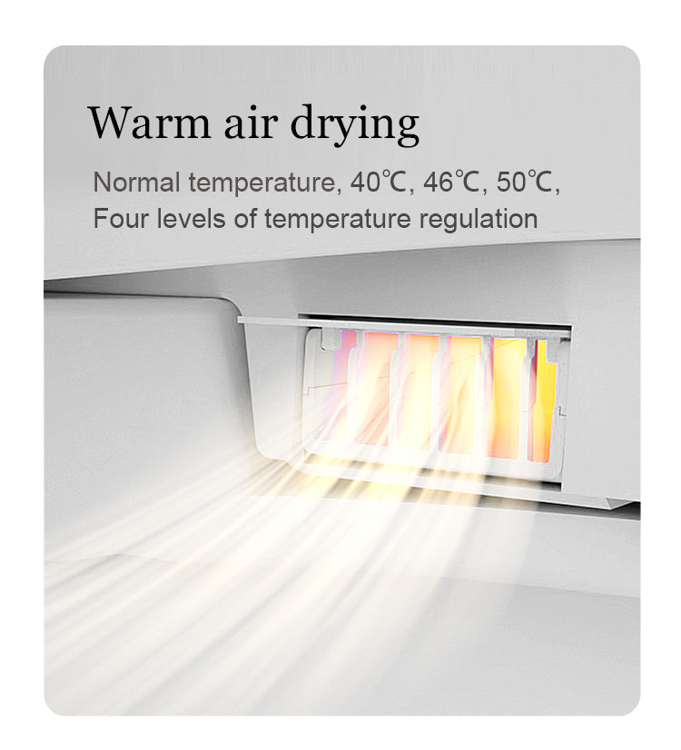 NAVAYOGA| LUXURY ONE-PIECE SQUARE SMART TOILET AUTOMATIC COVER INTELLIGENT TOILET