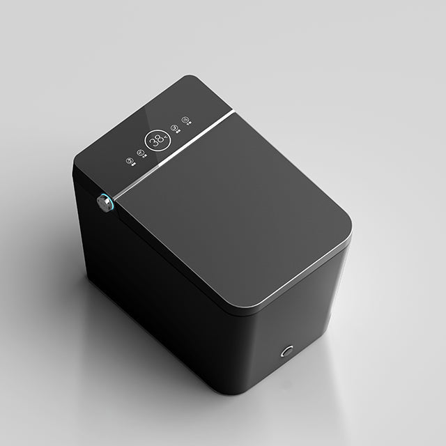 NAVAYOGA| LUXURY ONE-PIECE SQUARE SMART TOILET AUTOMATIC COVER INTELLIGENT TOILET