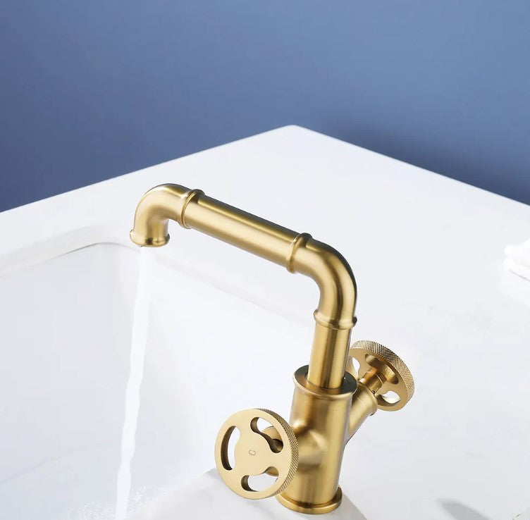 RAVE Single Hole Solid Brass Bathroom Sink Faucet
