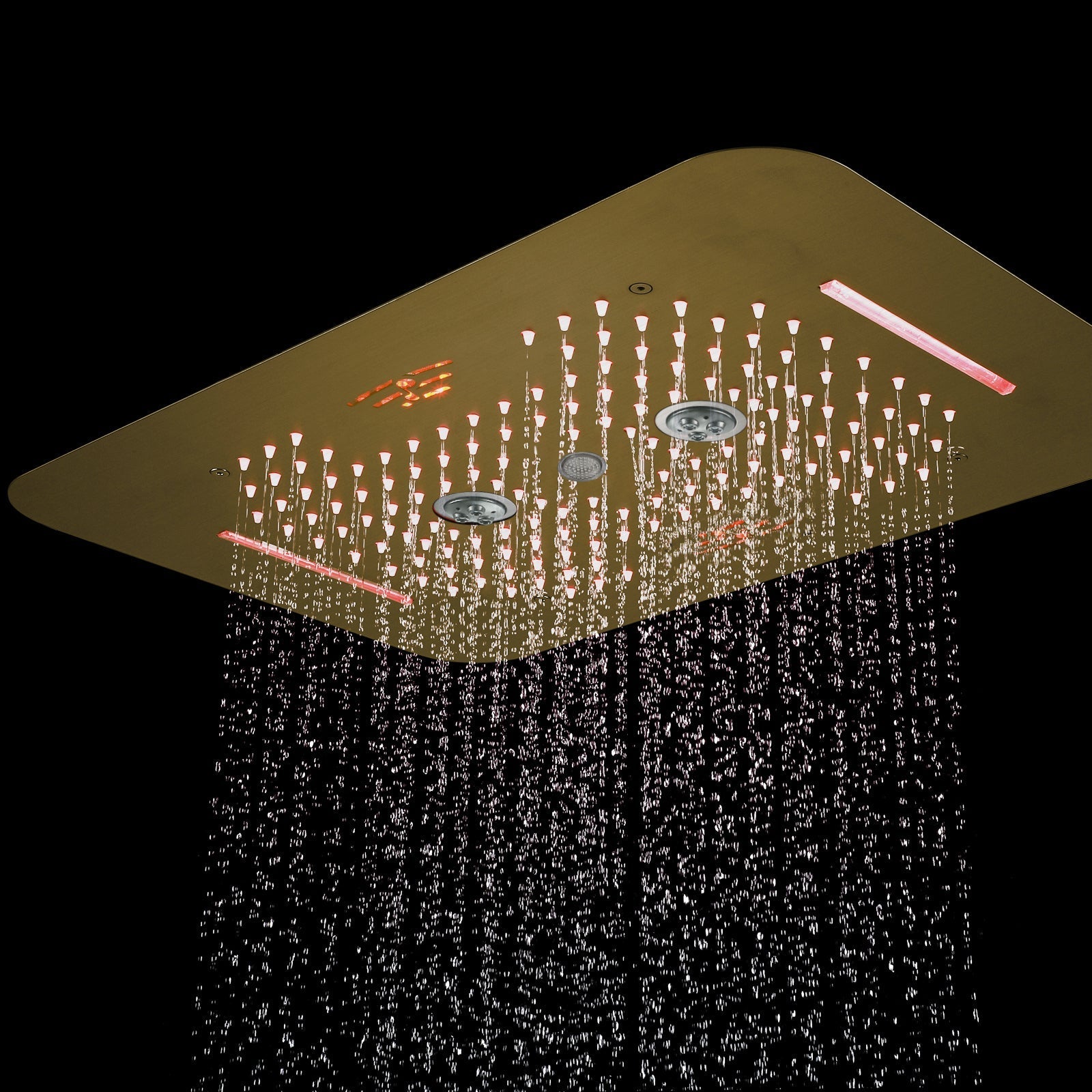 RENO| 23"  Ceiling Mounted Complete LED Music Shower System