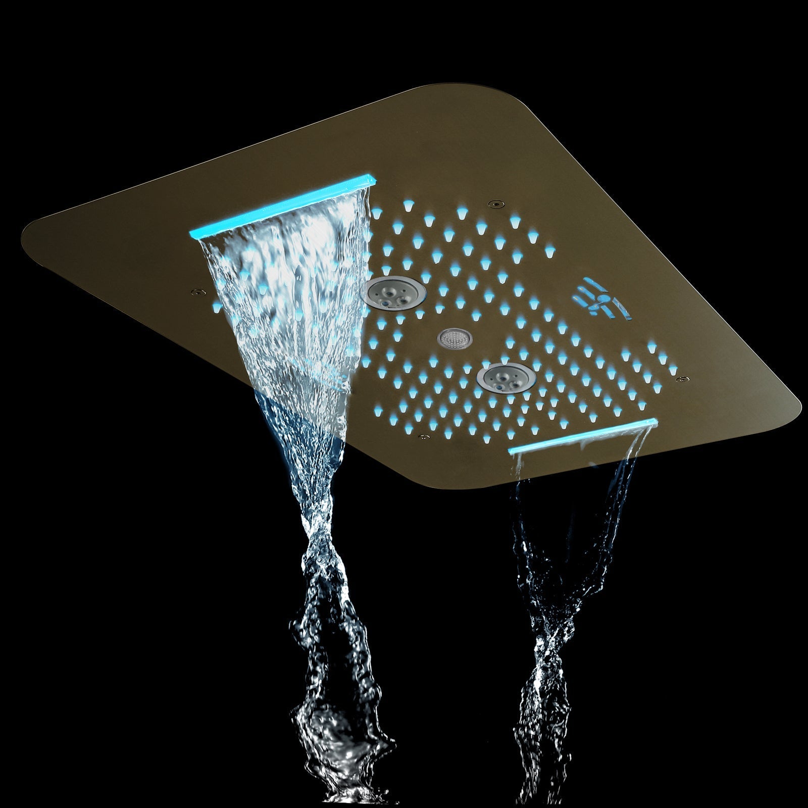 RENO| 23"  Ceiling Mounted Complete LED Music Shower System