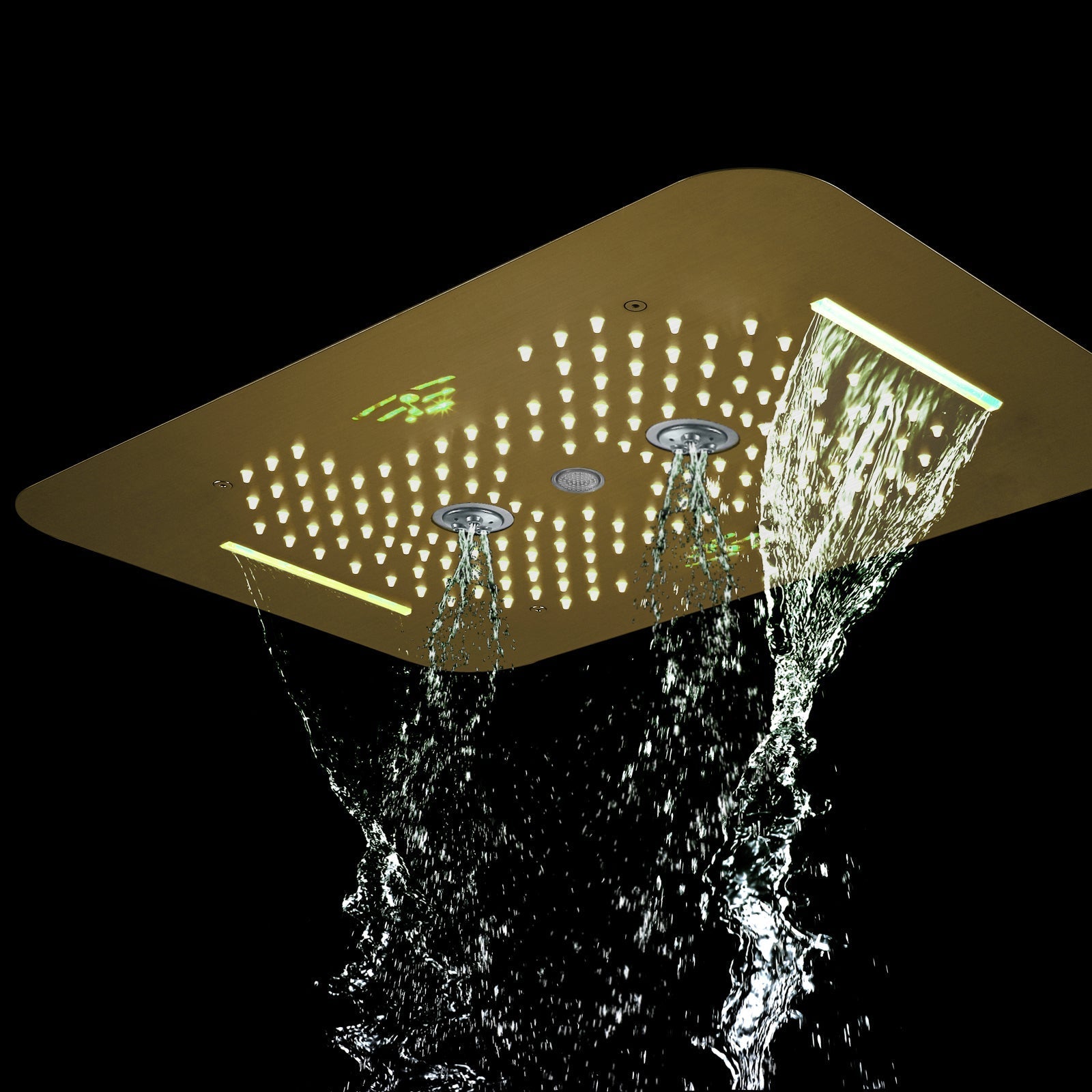 RENO| 23"  Ceiling Mounted Complete LED Music Shower System