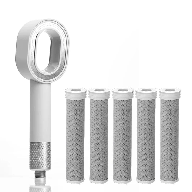 High-Pressure Filtered Shower Head – Handheld Water-Saving Airflow Spray for Bathroom