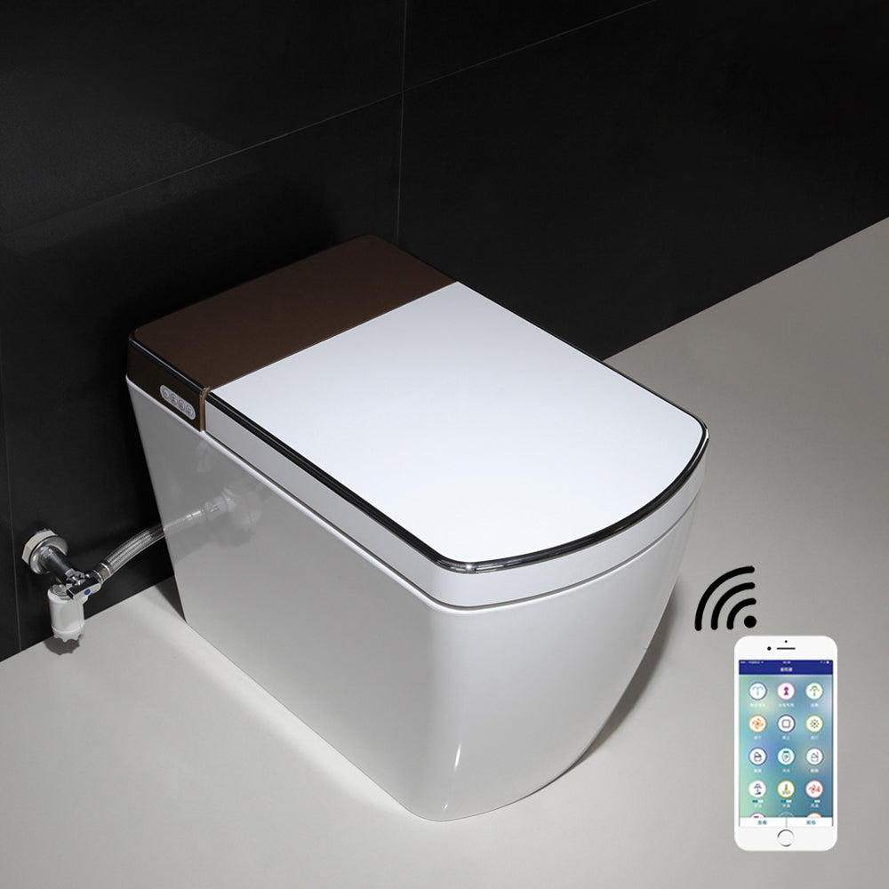 SLT600 | One Piece Smart Toilet  Remote& APP Control Gold