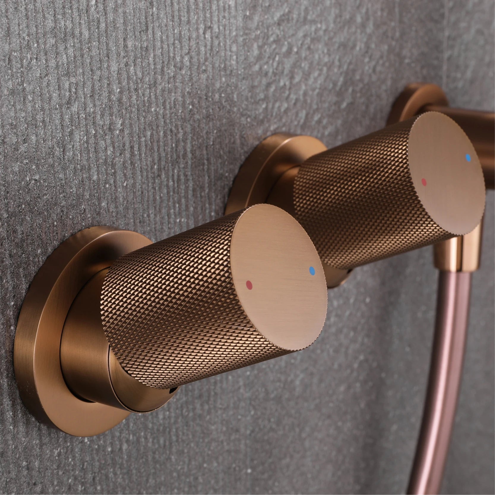 Modern Ceiling Rainfall Shower System – Minimalist Built-In Shower Set with Handheld Sprayer | Concealed Bathroom Fixture