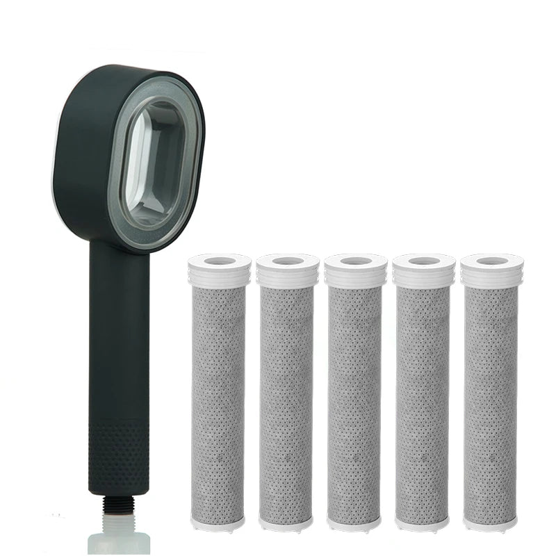 High-Pressure Filtered Shower Head – Handheld Water-Saving Airflow Spray for Bathroom