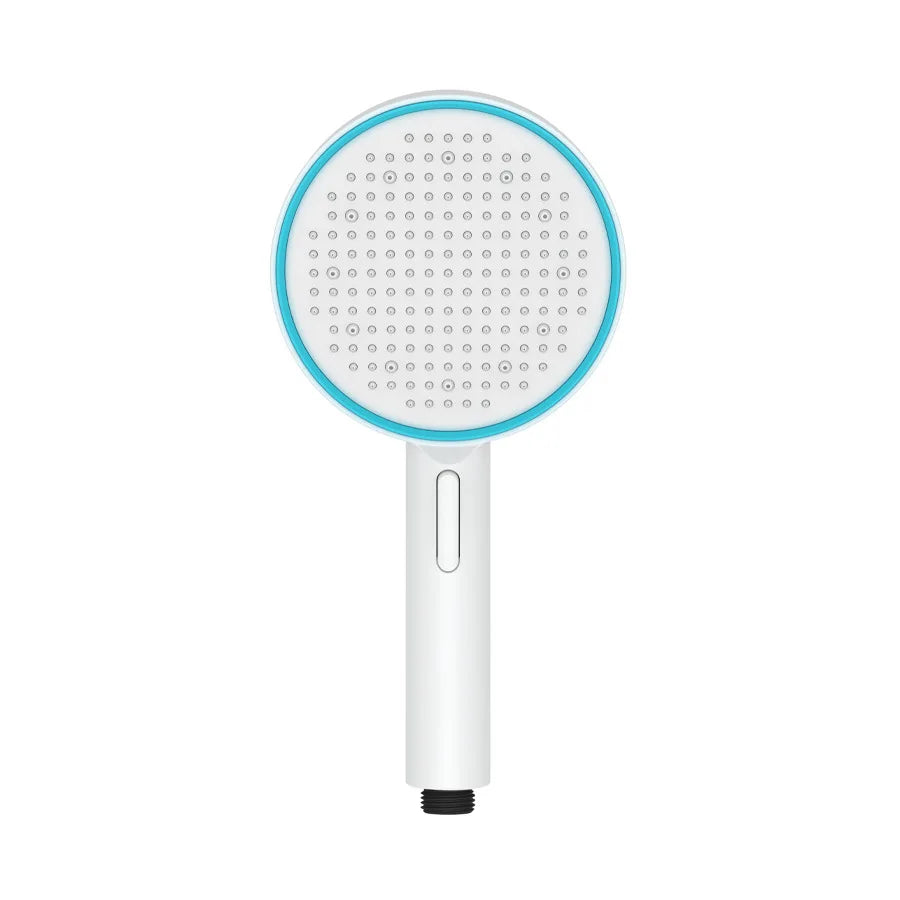 Modern High-Pressure LED Shower Head with 3 Spray Modes – Water-Saving & Easy Clean Design