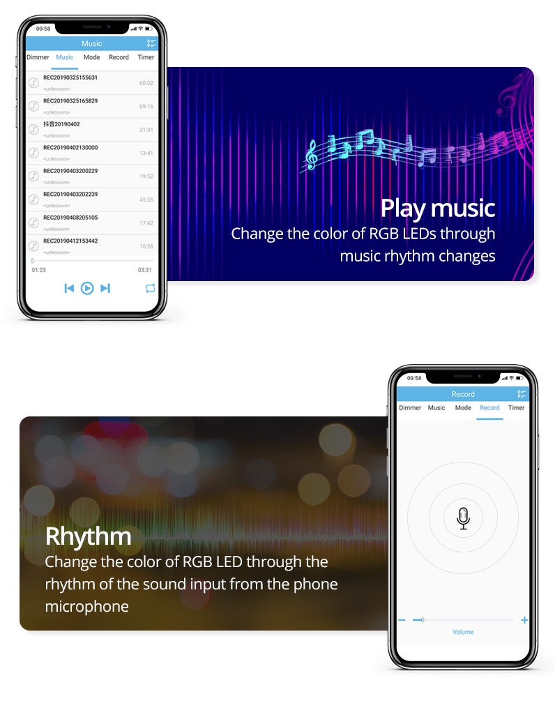 Sedona 16"x"16" Luxury Thermostatic LED Bluetooth Music Shower Set with Rain,Waterfall & Mist Spray Functions.
