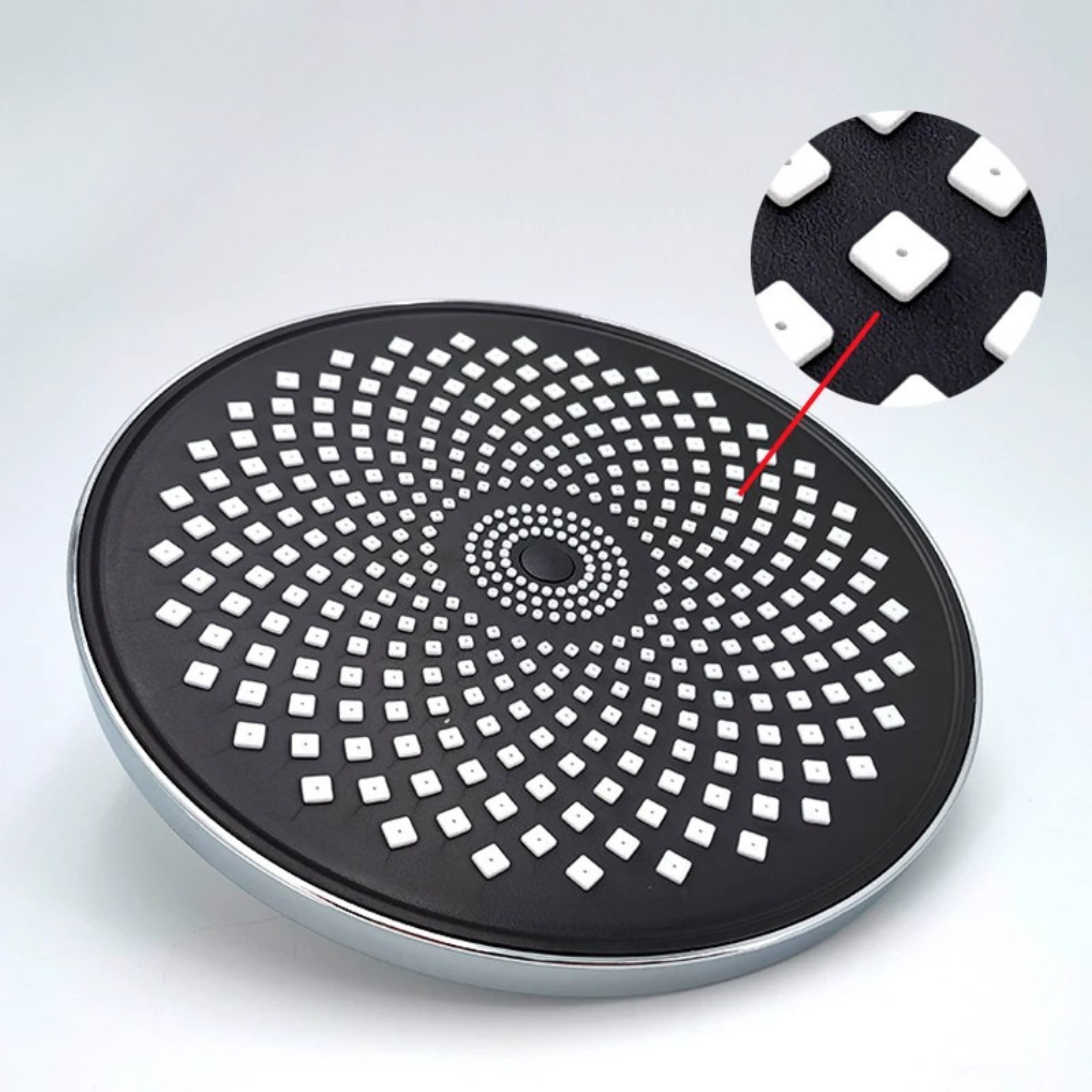 Dual Shower System with Rainfall Shower Head & Handheld Sprayer – High-Pressure Thermostatic Chrome Shower Set