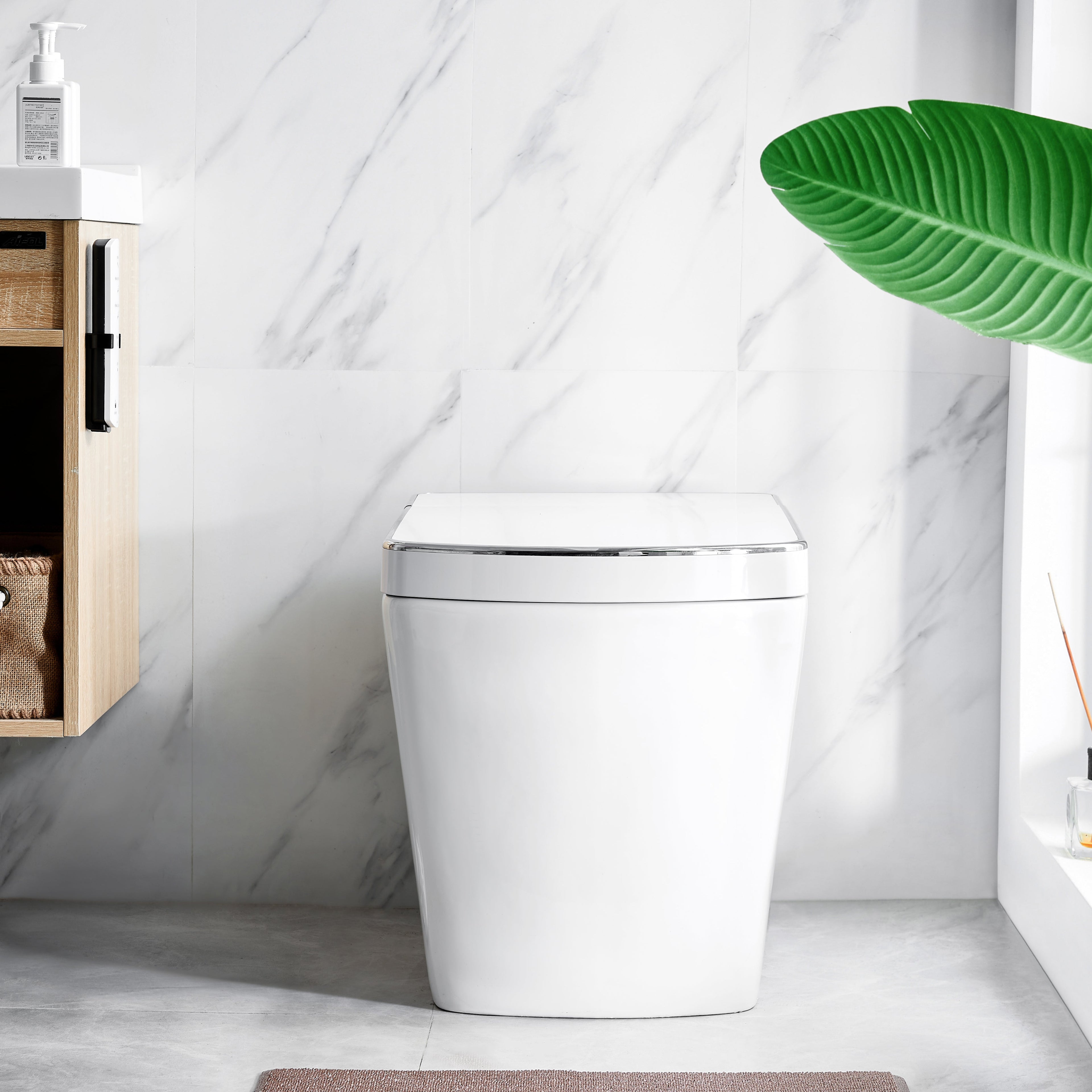 SLT600|Square One-Piece With Remote Control and Mobile App Cintrol