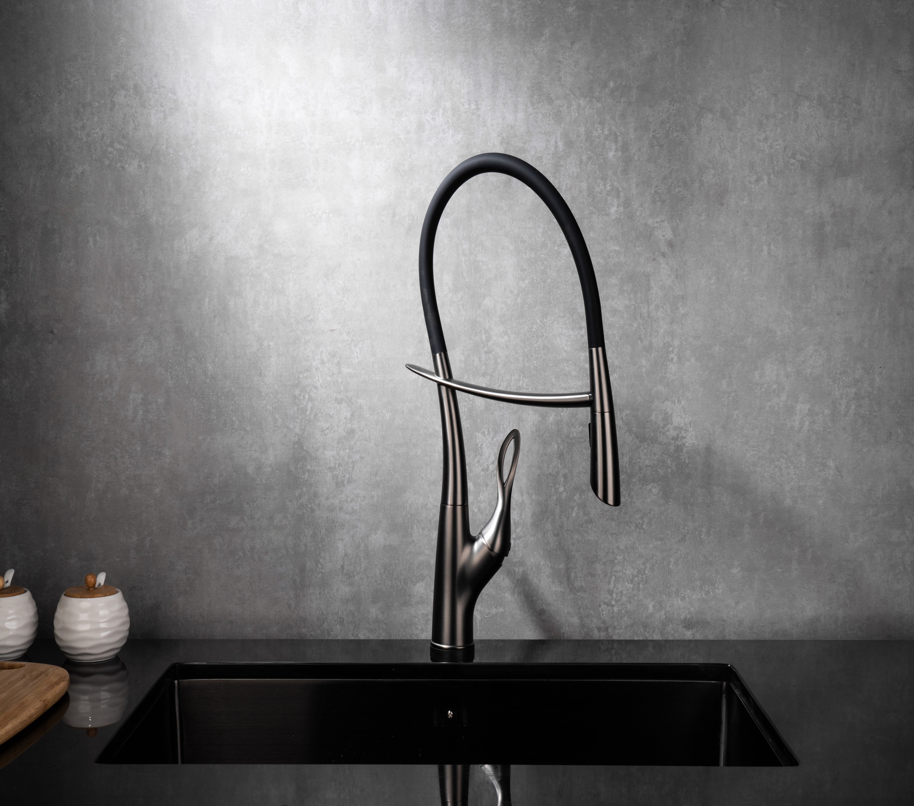 CANOPY|PULL DOWN KITCHEN FAUCET WITH SENSOR