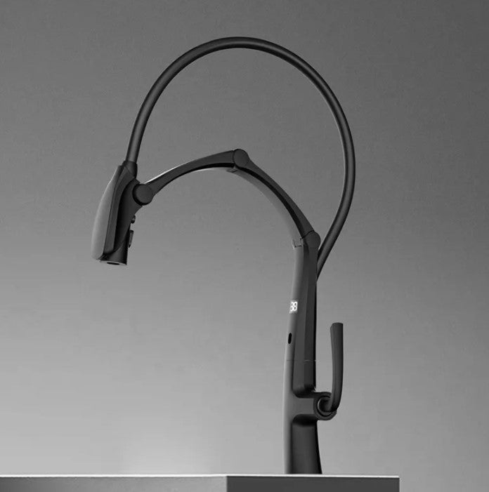 COBRA| PULL DOWN KITCHEN FAUCET WITH LED DISPLAY AND SENSOR