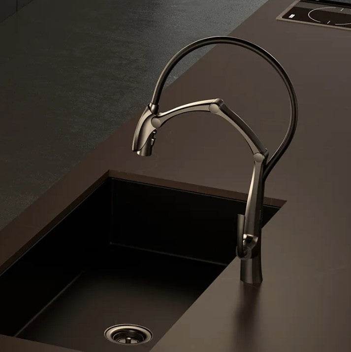 COBRA| PULL DOWN KITCHEN FAUCET WITH LED DISPLAY AND SENSOR
